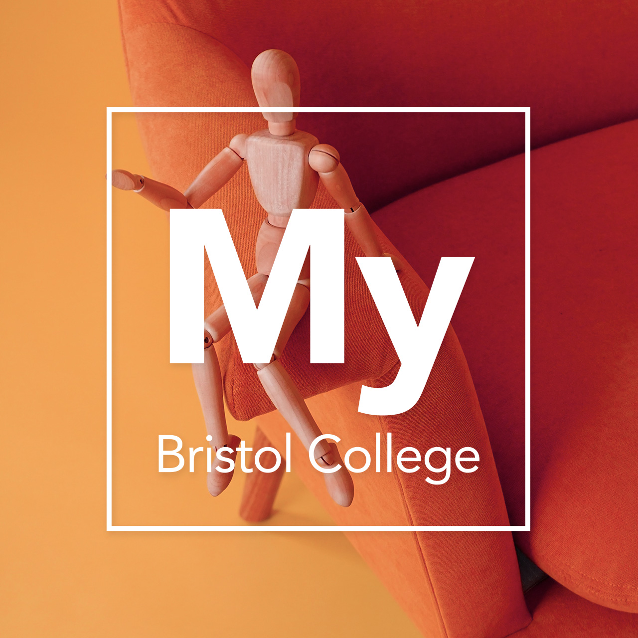 Counselling courses image with My Bristol College overlay